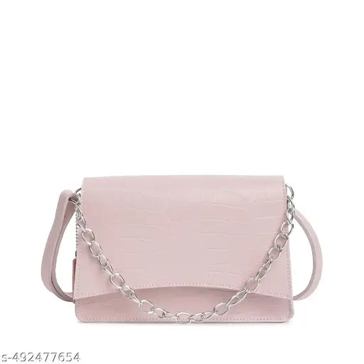 Fastrack Croc Textured Structured Sling Bag