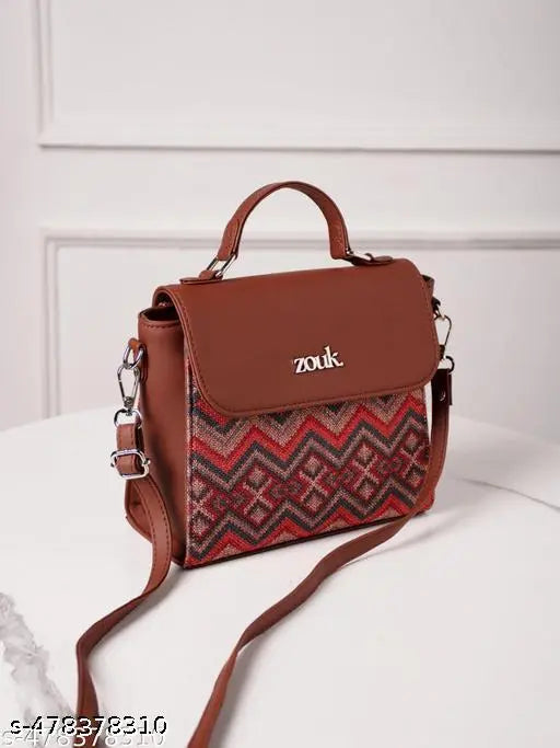 ZOUK Gwalior Weaves Statement Sling Bag