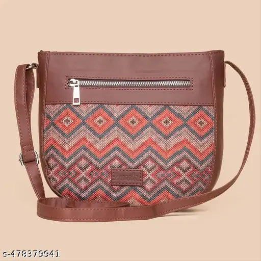 Zouk Gwalior Weaves U-Shaped Sling Bag