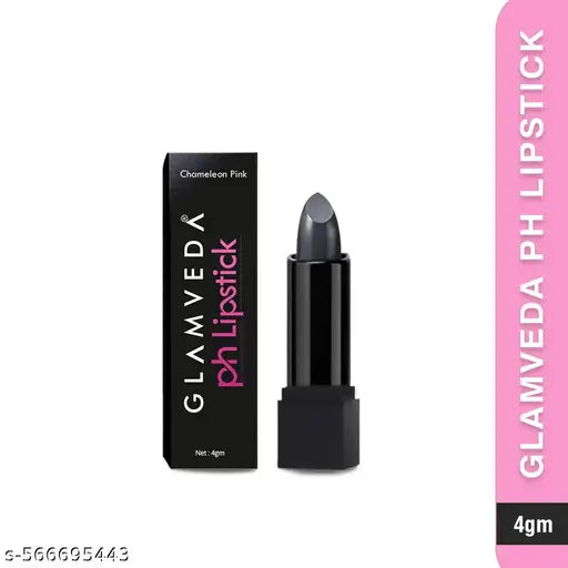 Glamveda Color Changing PH Lipstick | Long-Lasting | Hydrating & Moisturizing | Natural Finish| With Vitamin E, Jojoba Oil & SPF 10 | Long-Lasting & Hydrating Formula | Natural Shade Lipstick for All Skin Tones