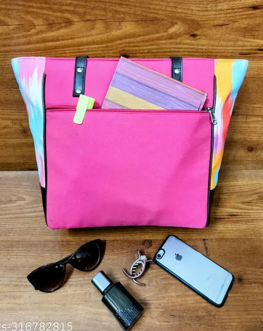 ZIPPERED PARTITION TOTE