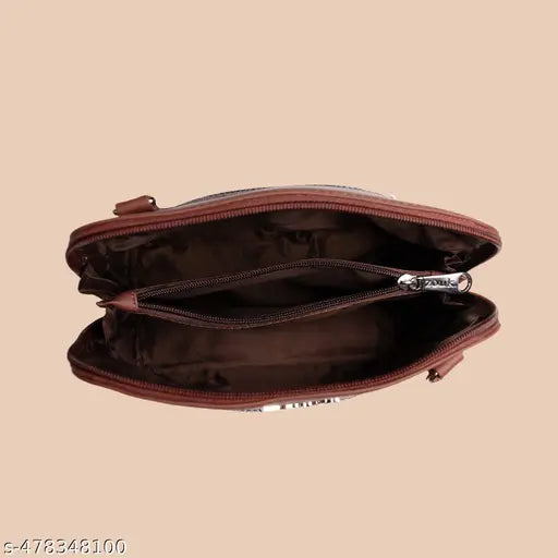 Zouk Multicolor Mandala Print OOO Sling Bag