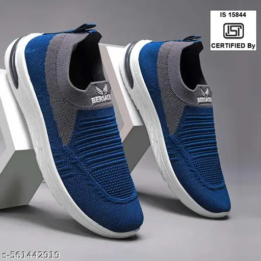 Bersache Sneaker, Loafers ,Casual With Extra Comfort Sneakers For Women's (Blue)