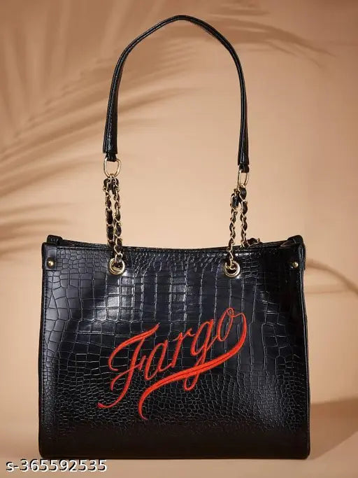 Fargo Women Black Tote