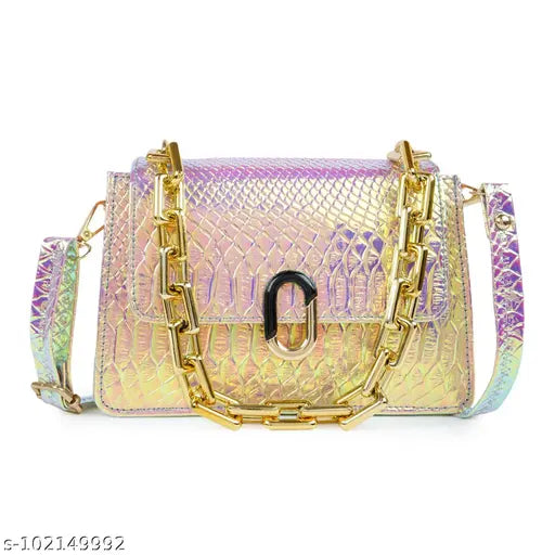 Japkaur PU Synthetic Elegant Partywear Trendy Travel Shoulder Crossbody Women Slingbag