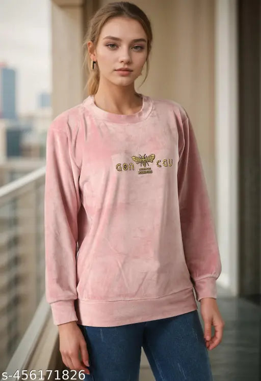 Natural Fashion WOMAN WINTER WEAR SWEATSHIRT | WOMEN TOP SET |  WOMEN SWEATSHIRT SET | WOMEN JOGGER SET