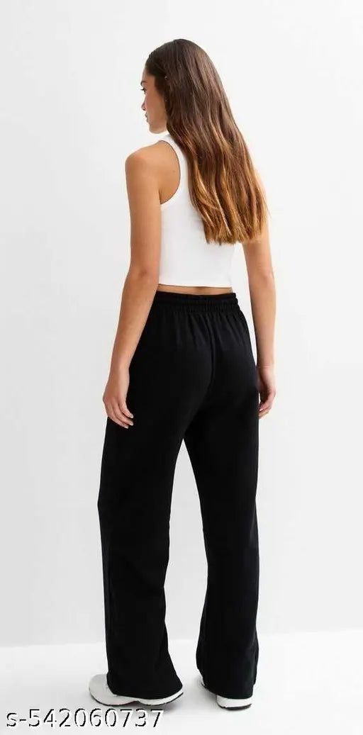 NS7 Women's Lycra Stretchable Trousers – Slim Fit High Waist Pants for Office, Casual & Daily Wear 26300