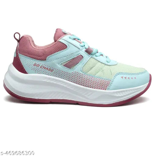 Asian DESTINY-05cMINTMAUVE Sports Shoes For Women