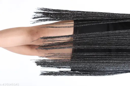 Fashion Mega Trendy Mini Dress With Fringe Thread Chain Braided Party Long Tassel Dress For Women Fashion Sleeveless Evening Party Sexy Nightclub Ladies Winter Dress ,Fancy & Designer Dress