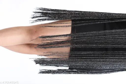 Fashion Mega Trendy Mini Dress With Fringe Thread Chain Braided Party Long Tassel Dress For Women Fashion Sleeveless Evening Party Sexy Nightclub Ladies Winter Dress ,Fancy & Designer Dress