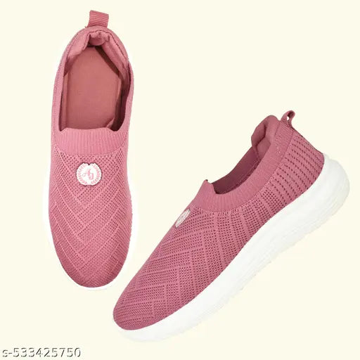 Ajanta Women's Peach Slip-On Casual Shoe | Women's Slip-On Casual Shoe | Women's Casual Shoe | Slip-On Casual Shoe | Casual Shoe |