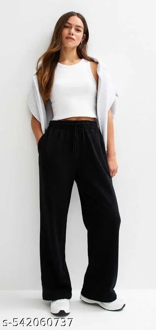 NS7 Women's Lycra Stretchable Trousers – Slim Fit High Waist Pants for Office, Casual & Daily Wear 26300