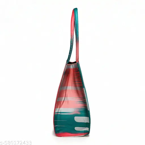 Tropical Printed Tote Bag – Multicolor