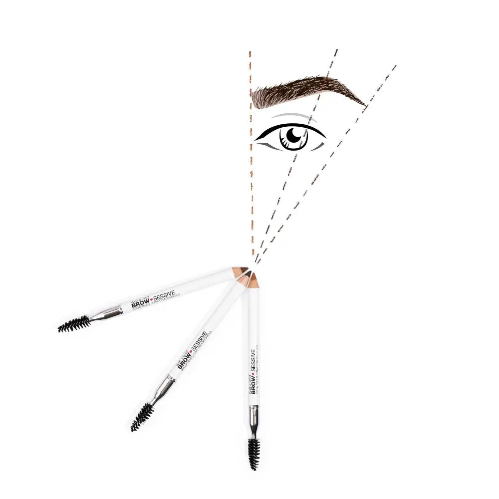 wet n wild Brow-Sessive Brow Pencil 9g- Medium Brown