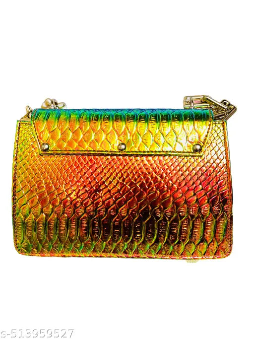 Japkaur PU Synthetic Eelegant Partywear Trendy Travel Shoulder Crossbody Women Slingbag