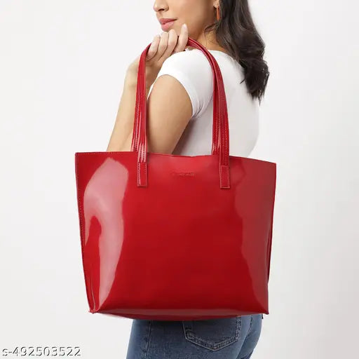 Fastrack Luscious Red Party Tote Bag for Women