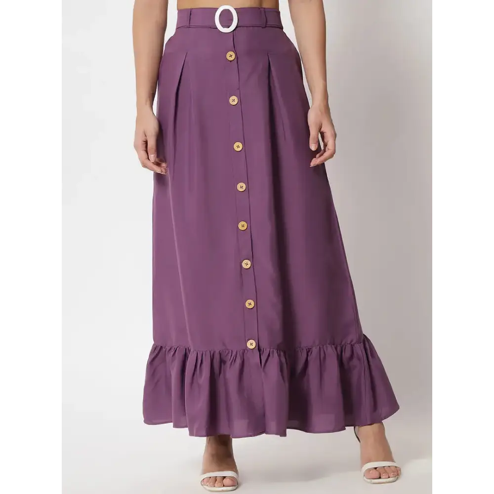 women crepe skirt