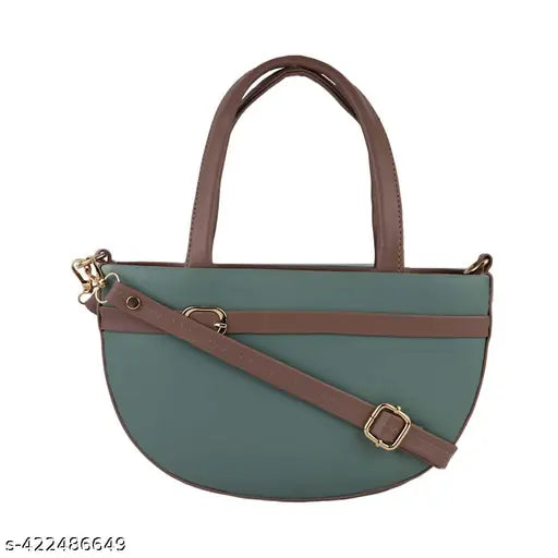 Sleek Two-Compartment slingbag in Charcoal Grey