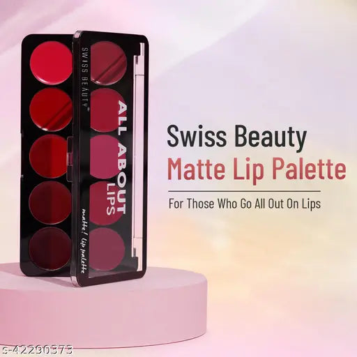 Swiss Beauty All About Lip Palette - Colors 02