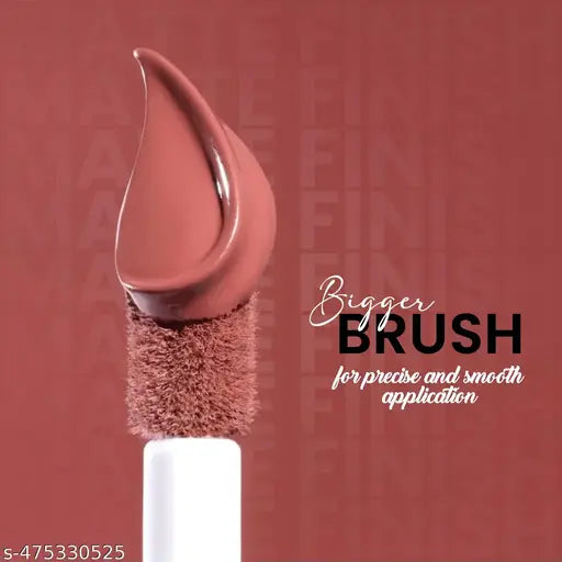 Red4 Miss Perfect Liquid Lip Cream | Non Transfer Liquid Lipstick | Matte Finish | Long Lasting and Waterproof Liquid Lipstick