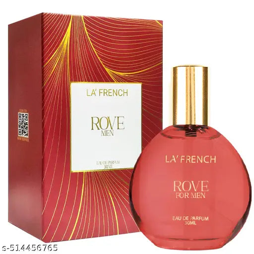 La French Rove Perfume for Men – 30ml Long-Lasting, Luxurious Perfume with Elegant & Masculine Fragrance – Premium Scent for Everyday Wear & Special Occasions