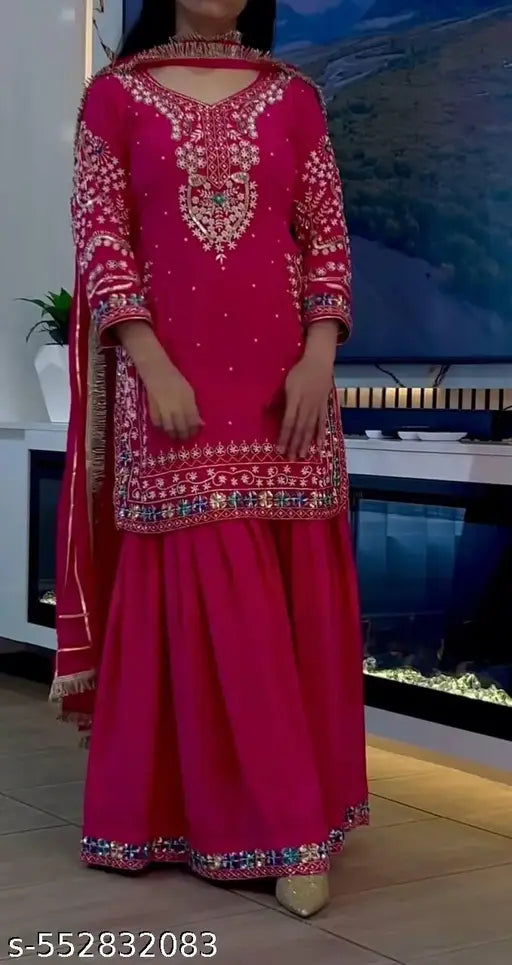 457 KURTA SHARARA PAIR