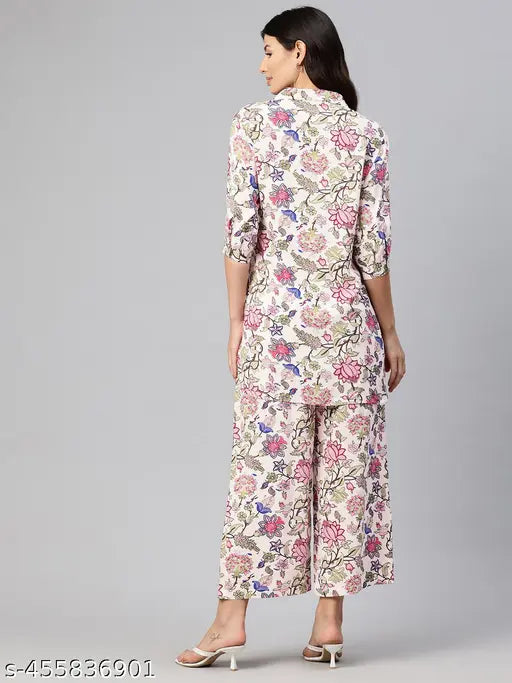 Women Floral Printed Co-Ord Set