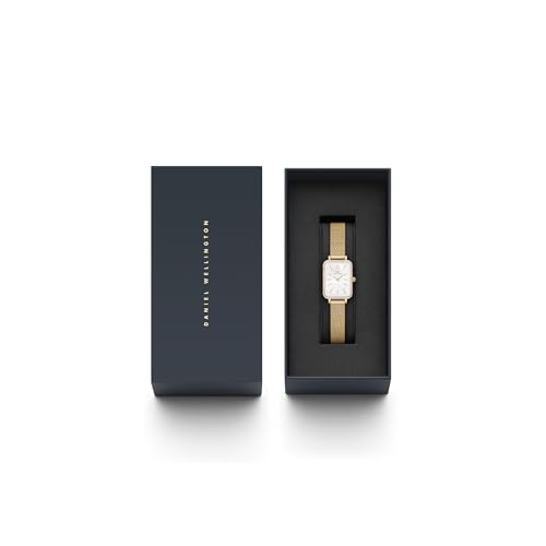 Daniel Wellington Women Analogue Mother of Pearl White Square Dial Watch- DW00100668K