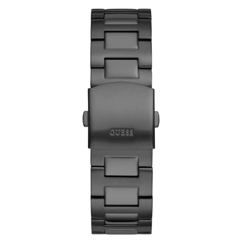 GUESS Track Collection Analog Black Dial Men's Watch