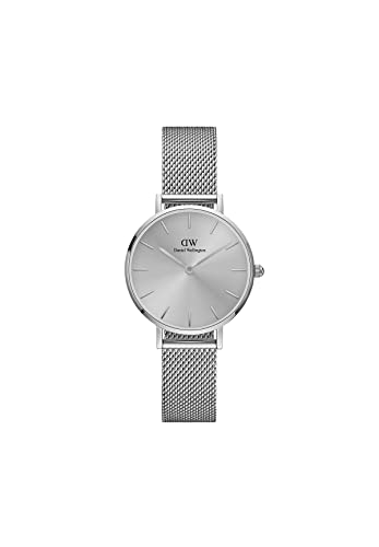 Daniel Wellington Petite Unitone Silver Mesh Strap Silver Dial Unisex Watch (36mm)