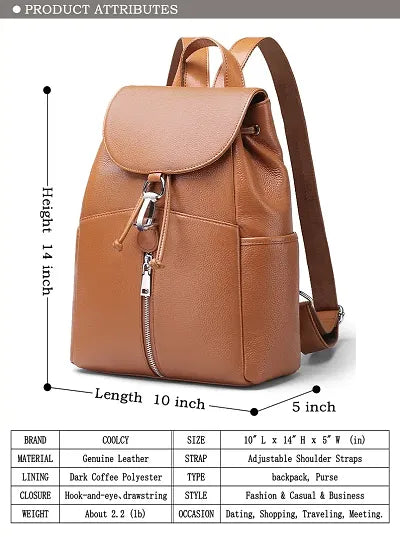 Women High Qulity PU Lather Multipurpose Backpack Handbag Purse, Travel Backpack Shoulder Bag for Ladies and Girls-BP1052