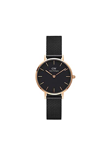 Daniel Wellington Classic Petite Analog Black Dial Women's Watch-DW00100245