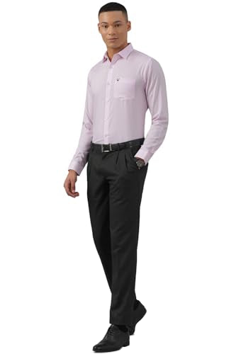 Allen Solly Men's Slim Fit Shirt (ASSFCUSPFW95518_Pink