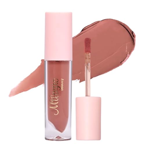 Milagro Beauty Liquid Matte Lipstick |Kissproof & Waterproof | Non Sticky & Non Drying |Long lasting Hydrating Formula | Immerse with Rose Water and Peach Extract|Saint Color-5ml