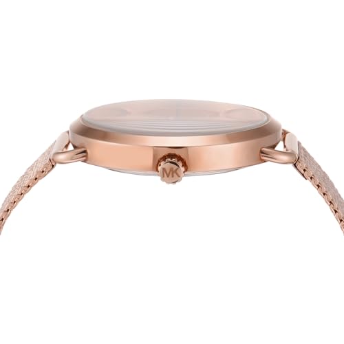 Michael Kors Portia Analog Rose Gold Dial Women's Watch