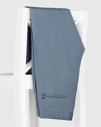 Slim Fit B-91 Casual Blue Solid Khaki - Lab