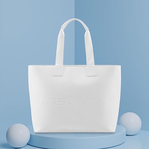 Fastrack White College Tote Bag For Women