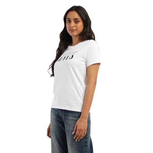 Levi's Women's Regular Fit T-Shirt (White)