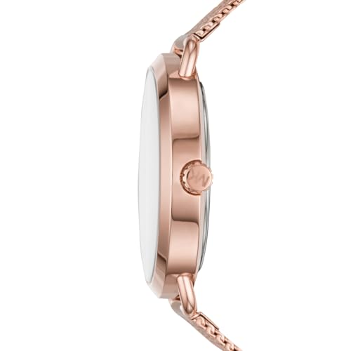 Michael Kors Portia Analog Rose Gold Dial Women's Watch