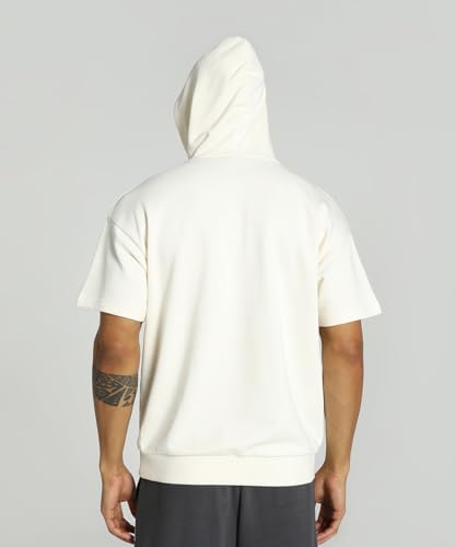 Puma Men's Cotton Hooded Neck Sweatshirt (626016_Sugared Almond