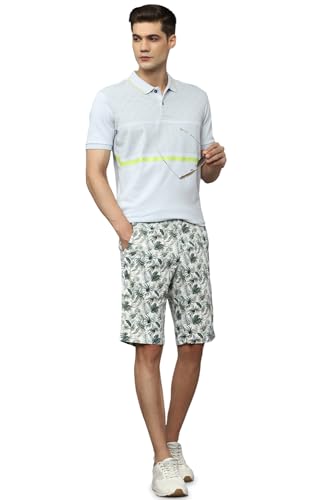 Allen Solly Men's Chino Shorts (White)