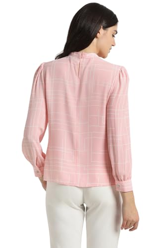 Allen Solly Women's Regular Fit Shirt (Pink)