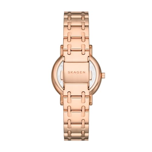 Skagen Analog Rose Gold Dial Women's Watch