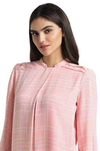 Allen Solly Women's Regular Fit Shirt (Pink)