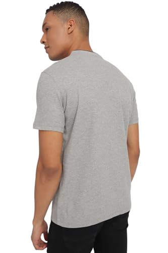 Allen Solly Men's Slim Fit T-Shirt (ASKHQSGFC31744_Grey