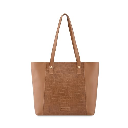 Fastrack Tan Tote Bag For Women