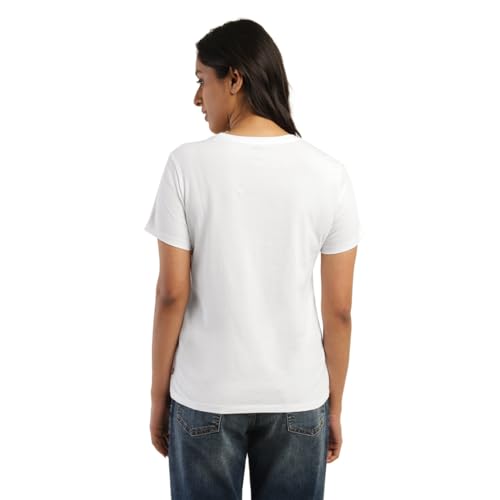 Levi's Women's Regular Fit T-Shirt (White)