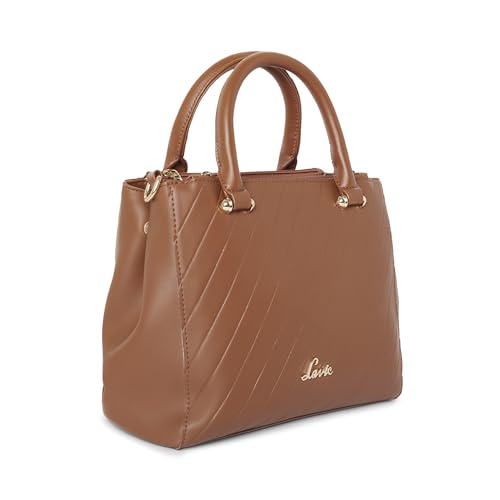 Lavie Women's Embomnia Satchel Bag (Tan)