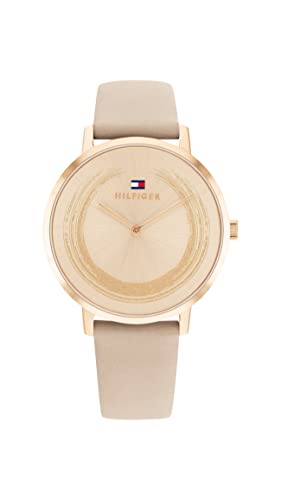 Tommy Hilfiger Analog Gold Dial Women's Casual Watch