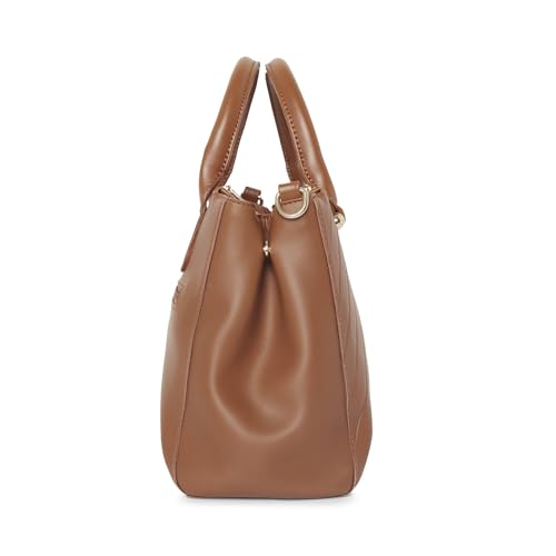 Lavie Women's Embomnia Satchel Bag (Tan)